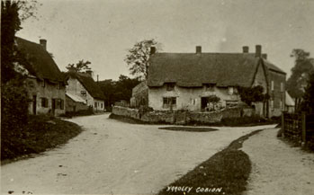 Cottages to the left